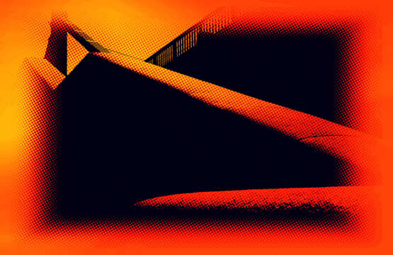 “From the series Construction” Photographic paper Digital photography Color photo 2005 - photo 1