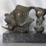 “The birth of the Rhino.” Metal Molding Renaissance Mythological 2007 - photo 1