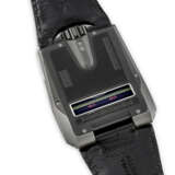 URWERK. A RARE AND UNUSUAL AlTiN-TREATED GREY GOLD AND TITANIUM AUTOMATIC WRISTWATCH WITH JUMP HOUR, RETROGRADE MINUTES, LINEAR AND DIGITAL SECONDS - photo 2