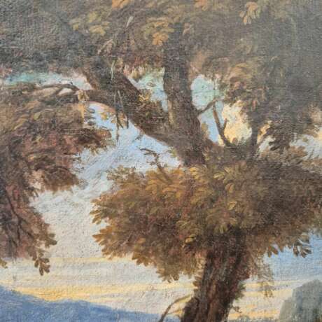 Italian landscape with ruins Oil on canvas 19th century 19th century - photo 2 Italian landscape with ruins Oil on canvas 19th century 19th century - photo 2