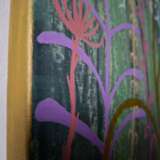 Музыка леса Leinwand auf dem Hilfsrahmen Gemischte Technik Fauvismus Innere Landschaft Russland 2025 - Foto 2