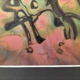 Flame Colored Copper Painting by Arthur UNGER. Signed. 20th century - photo 3