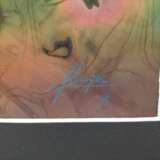 Flame Colored Copper Painting by Arthur UNGER. Signed. 20th century - photo 4