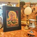 Flame Colored Copper Painting by Arthur UNGER. Signed. 20th century - photo 5