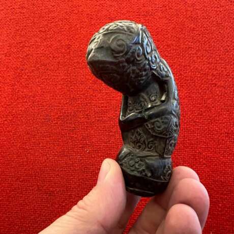 Collection of Kriss Handles Java Indonesia Late 18th Early 19th Century Lacquered wood Other style Late 18th century - photo 4