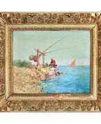 Product catalog. Orientalist Oil-on-Canvas Painting by Vincent Manago (1880&ndash;1936)