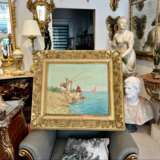 Orientalist Oil-on-Canvas Painting by Vincent Manago (1880&ndash;1936) Late 19th century - photo 7