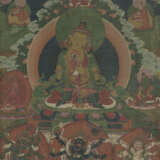 THANGKA REPRÉSENTANT UN BODHISATTVA - фото 1