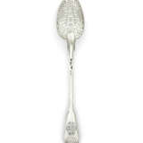 CUILLÈRE À OLIVES OU ÉCUMOIRE EN ARGENT D'ÉPOQUE LOUIS XVI - фото 1