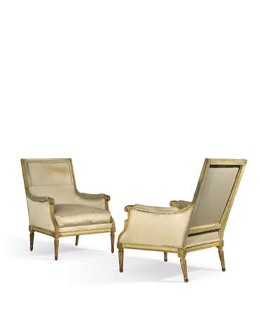 PAIRE DE LARGES BERG&#200;RES D`&#201;POQUE LOUIS XVI - фото 3