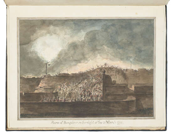 [India – Third Anglo-Mysore War and Tipu Sultan]. Lieutenant-Colonel Francis Skelly (1751-1793) - photo 1