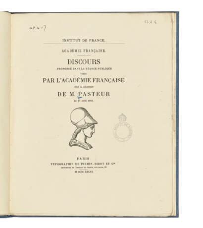 PASTEUR, Louis (1822-1895) - фото 1 PASTEUR, Louis (1822-1895) - фото 1