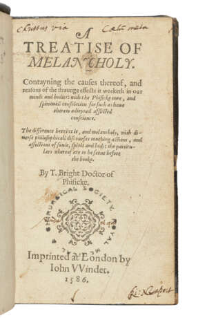 BRIGHT, Timothie (1550-1615) - photo 1 BRIGHT, Timothie (1550-1615) - photo 1