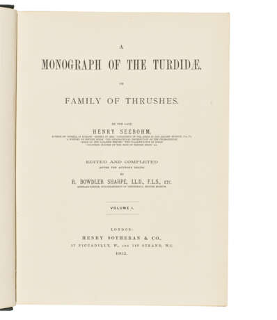 SEEBOHM, Henry (1832-1895) - photo 2