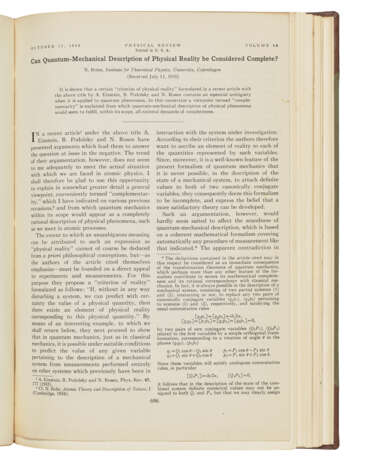 BOHR, Niels Henrik David (1885-1962) - photo 3 BOHR, Niels Henrik David (1885-1962) - photo 3