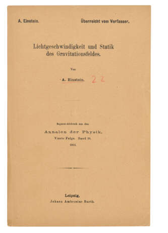 EINSTEIN, Albert (1879-1955) - фото 6