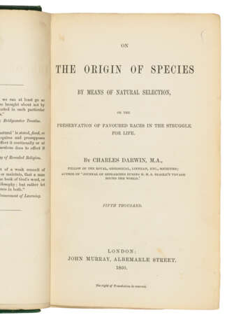 DARWIN, Charles Robert (1809-1882) - photo 2
