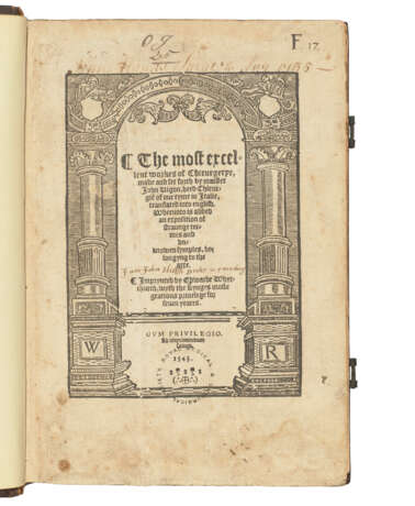 VIGO, Joannes de (fl. 1500) - photo 1