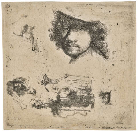 REMBRANDT HARMENSZ. VAN RIJN (1606-1669) - Foto 1