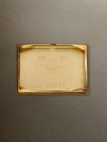 PATEK PHILIPPE, PINK GOLD RECTANGULAR WRISTWATCH, REF. 2442 - photo 5