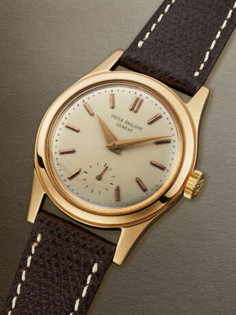 PATEK PHILIPPE, PINK GOLD 'CALATRAVA', REF. 2483 - фото 2