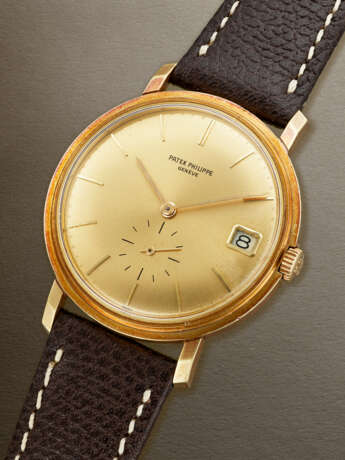 PATEK PHILIPPPE, YELLOW GOLD 'MONODATE', REF. 3445 - photo 2