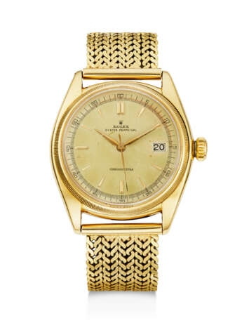 ROLEX, YELLOW GOLD 'OYSTER PERPETUAL', REF. 4467 - фото 1