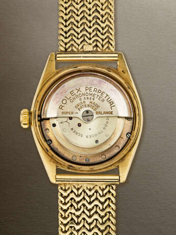 ROLEX, YELLOW GOLD 'OYSTER PERPETUAL', REF. 4467 - фото 4