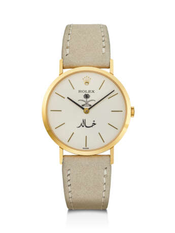 ROLEX, YELLOW GOLD 'CELLINI', REF. 4112 - photo 1