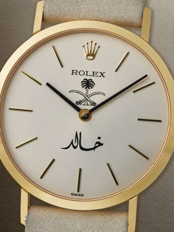 ROLEX, YELLOW GOLD 'CELLINI', REF. 4112 - photo 4
