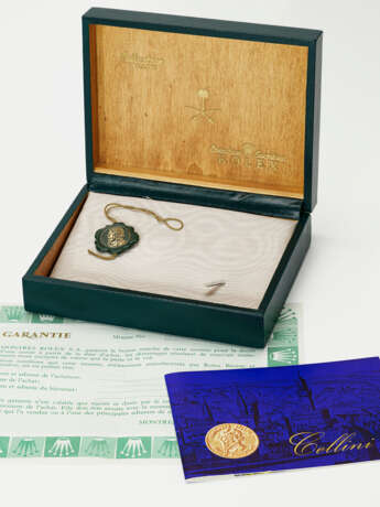 ROLEX, YELLOW GOLD 'CELLINI', REF. 4112 - photo 5