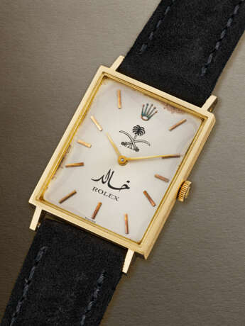 ROLEX, YELLOW GOLD 'CELLINI', REF. 3999, MADE FOR PRINCE KHALID BIN ABDULLAH BIN ABDULAZIZ AL SAUD - photo 2 ROLEX, YELLOW GOLD 'CELLINI', REF. 3999, MADE FOR PRINCE KHALID BIN ABDULLAH BIN ABDULAZIZ AL SAUD - photo 2