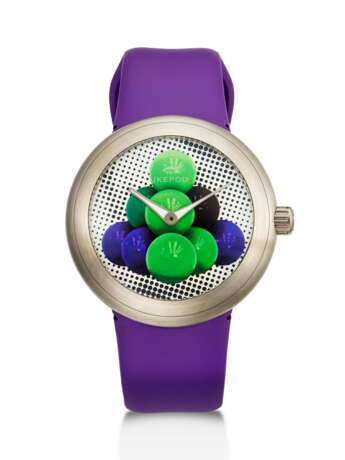 IKEPOD, TITANIUM 'HORIZON JEFF KOONS CANNONBALLS', REF. HHTJK - Foto 1