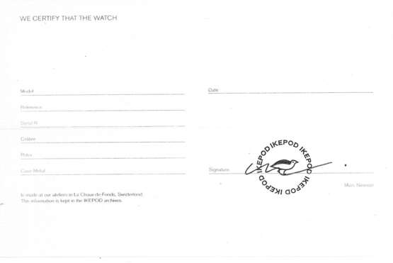 IKEPOD, TITANIUM 'HORIZON JEFF KOONS CANNONBALLS', REF. HHTJK - Foto 4