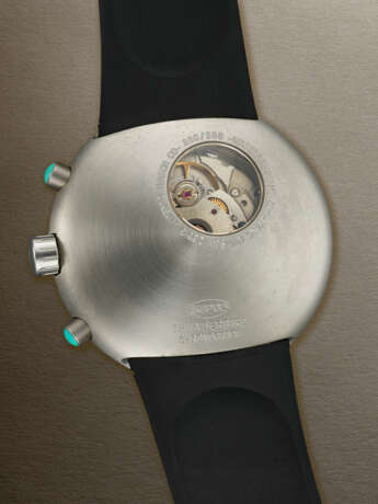 IKEPOD, LIMITED EDITION STAINLESS STEEL 'HEMIPODE THUNDERBIRD CHRONOGRAPH' - Foto 3