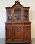 Overview. Beautiful oak display case