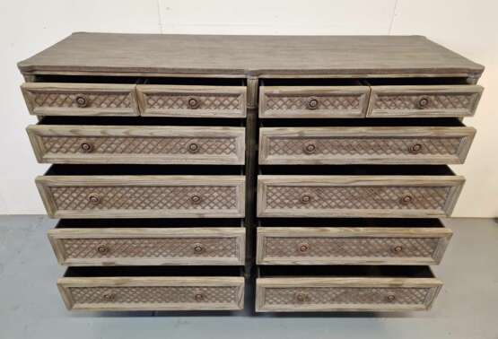 Grande commode Bois naturel Eclecticism The end of the 20th century - photo 2