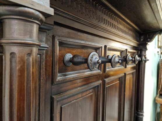 &Eacute;l&eacute;gant porte-manteau d&amp; 39;entr&eacute;e Noyer Baroque Mid-19th century - photo 2