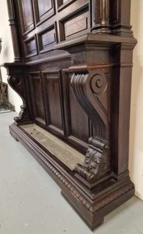 &Eacute;l&eacute;gant porte-manteau d&amp; 39;entr&eacute;e Noyer Baroque Mid-19th century - photo 5