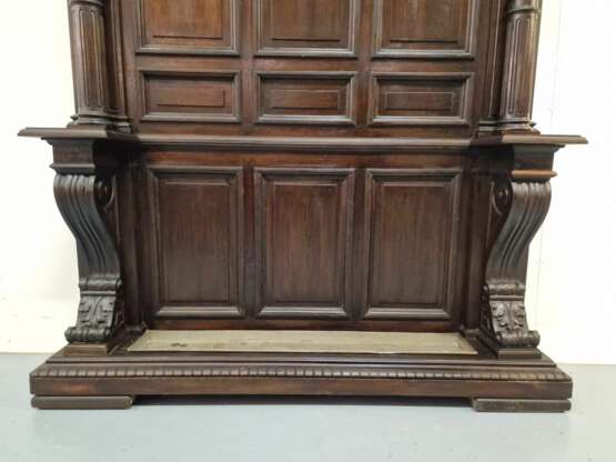 &Eacute;l&eacute;gant porte-manteau d&amp; 39;entr&eacute;e Noyer Baroque Mid-19th century - photo 6