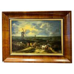 Early 18th Century Dutch Landscape Painting Attributed to Th&eacute;obald Michau