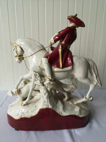 Royal Dux porcelain figure Porcelain Hand Painted realism Mid-20th century - Foto 7