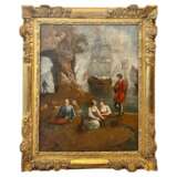 18th-Century Seascape Painting in the Style of Claude-Joseph Vernet 18th century - Foto 1