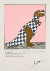 Werner Büttner. Untitled (Ästhetik ist ein Messerchen)