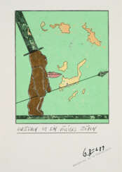 Werner Büttner. Untitled (Zerstören ist ein völliges Stören)