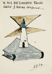 Werner Büttner. Untitled (In der aufkommenden Freude...)