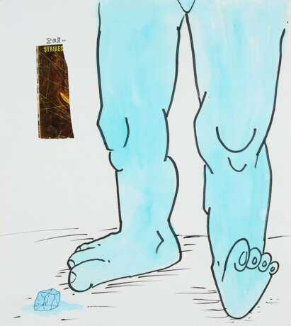 Thaddeus Strode. Mixed Lot of 2 Drawings - Foto 2