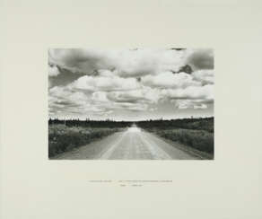 Hamish Fulton. A Two Day 59 Mile Road Walk, Coast to Coast across the northern Peninsula of Newfoundland