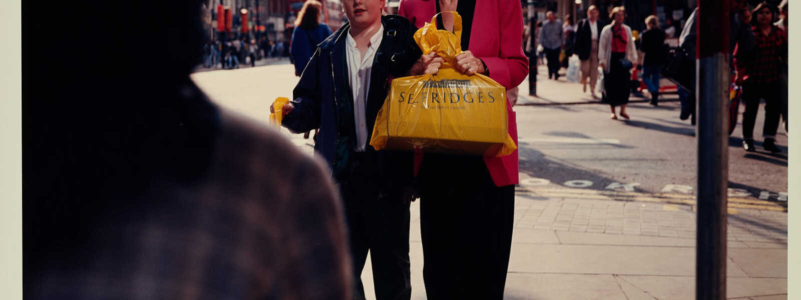 Philip-Lorca diCorcia. Street Image: Old Lady with Child