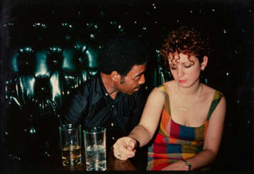 Nan Goldin. Buzz and Nan at the afterhours, NYC